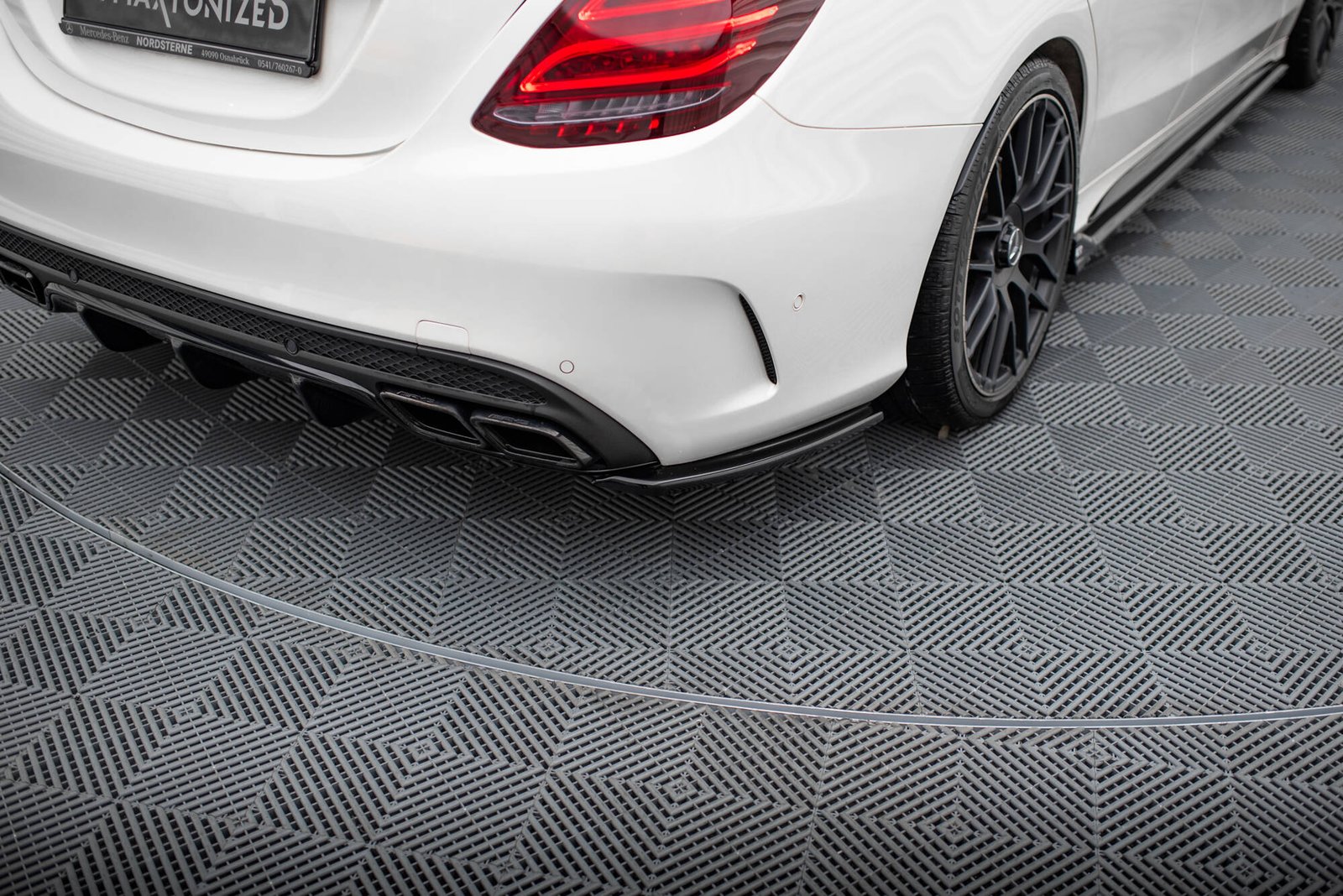 Splitters Laterales Traseros Mercedes C-Class S205 63AMG