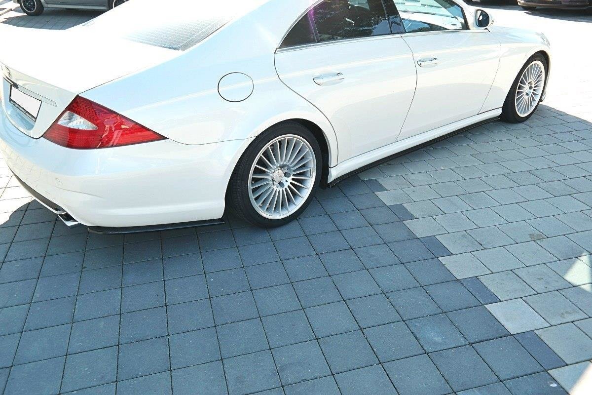 Splitters Laterales Traseros Mercedes CLS C219 55AMG - Imagen 2