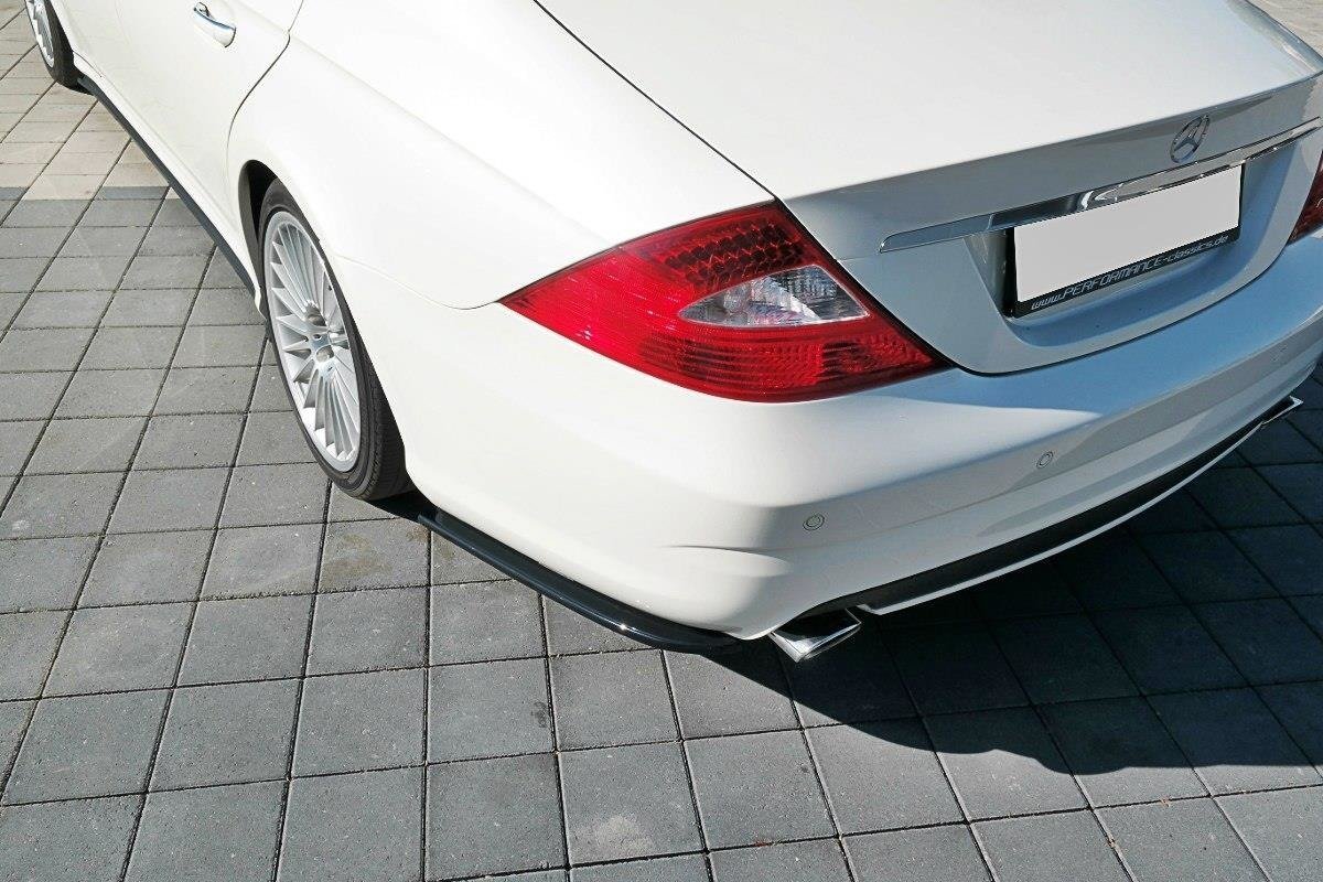 Splitters Laterales Traseros Mercedes CLS C219 55AMG - Imagen 3