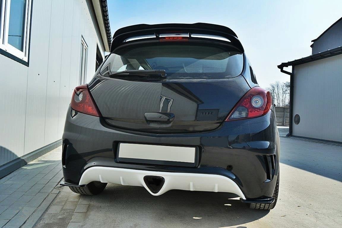 Splitters Laterales Traseros Opel Corsa D OPC / VXR - Imagen 3