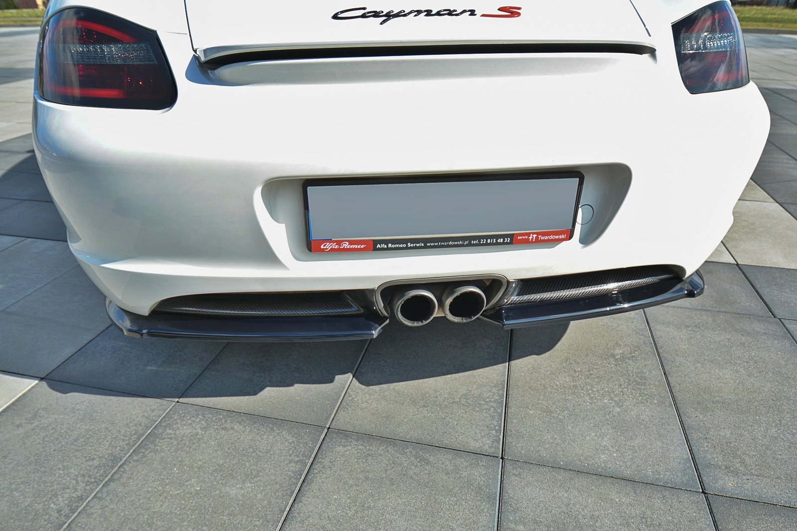 Splitters Laterales Traseros Porsche Cayman S 987C