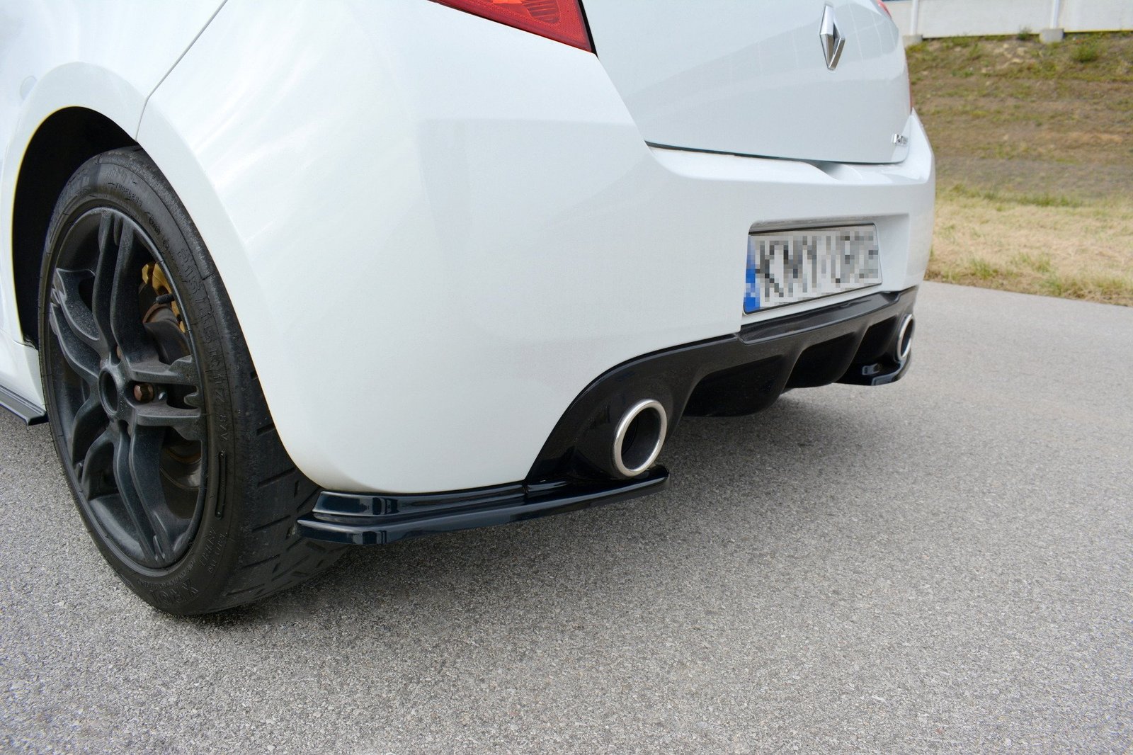 Splitters Laterales Traseros Renault Clio MK3 RS Facelift