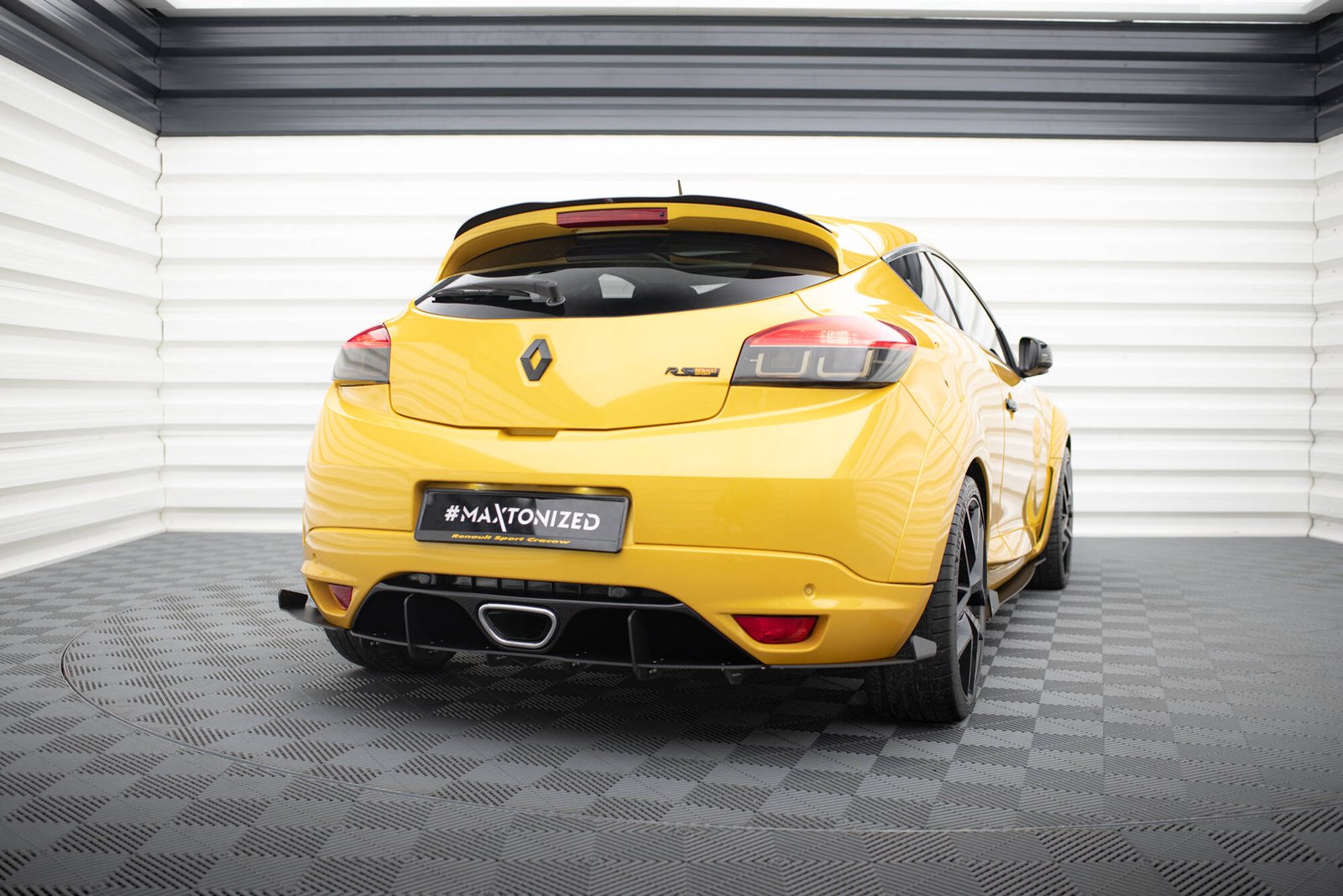 Splitters Laterales Traseros Renault Megane MK3 RS - Imagen 3
