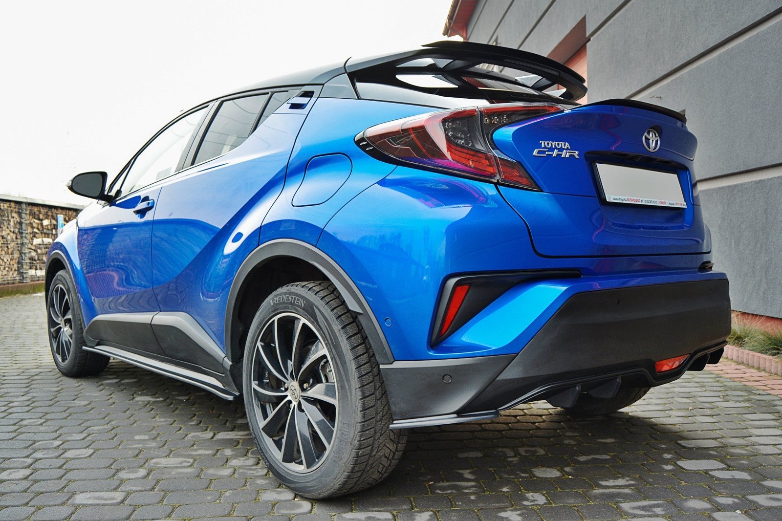 Splitters Laterales Traseros Toyota C-HR - Imagen 3