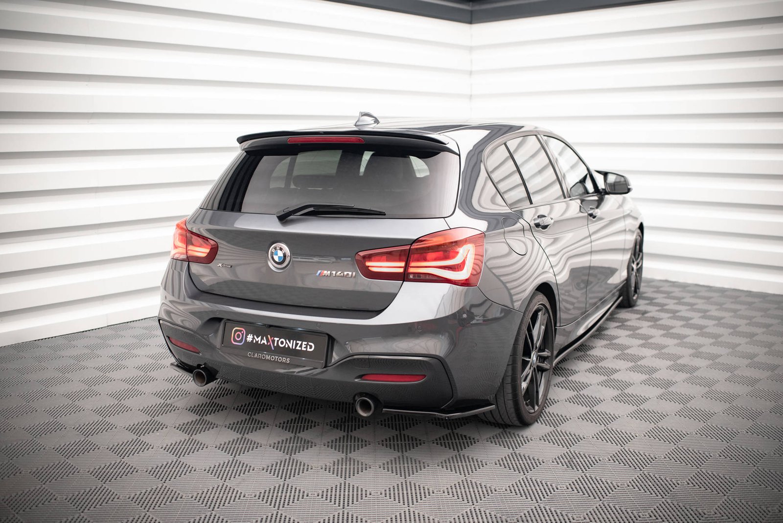 Splitters Laterales Traseros BMW 1 F20/F21 M-Power Facelift - Imagen 2