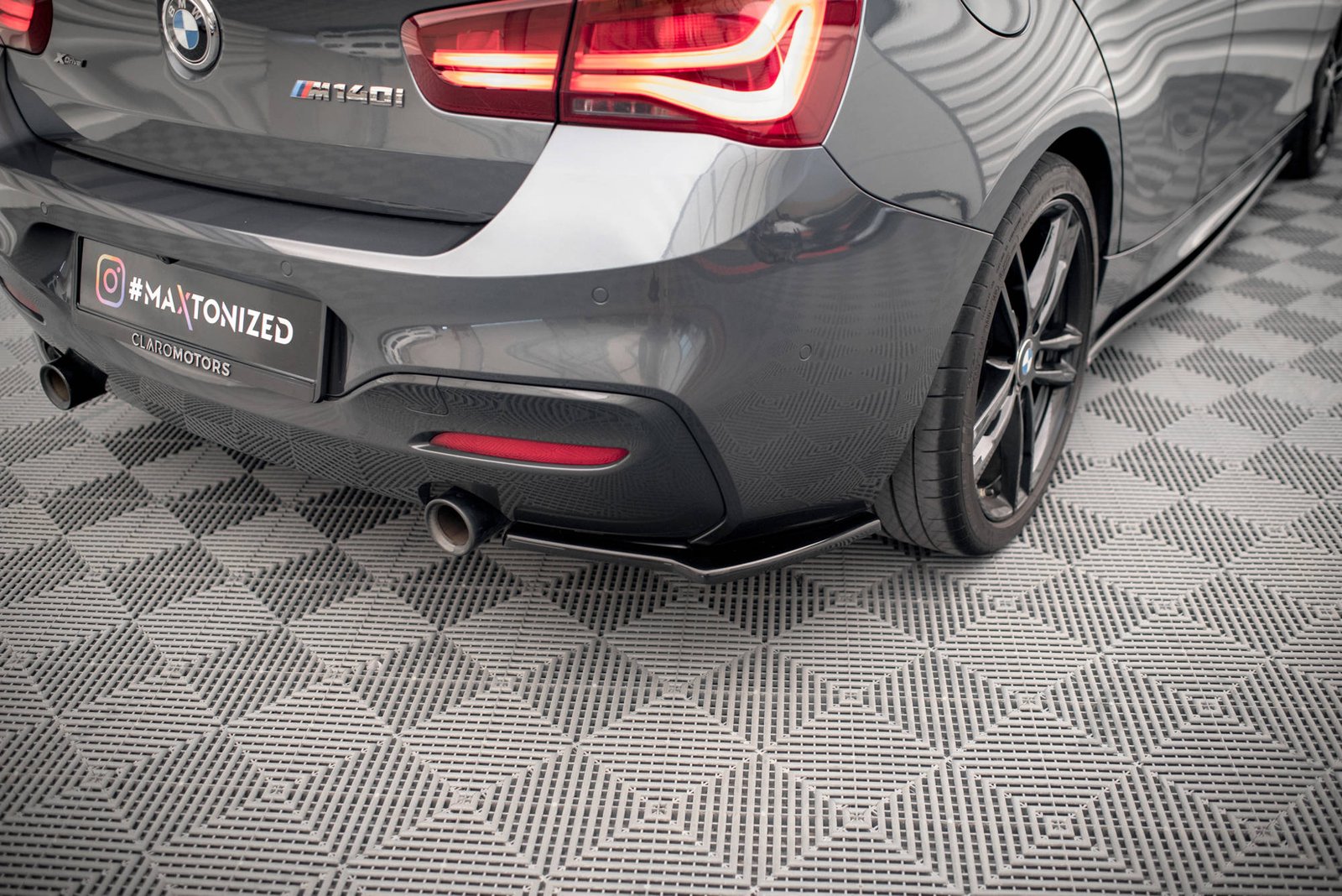 Splitters Laterales Traseros BMW 1 F20/F21 M-Power Facelift