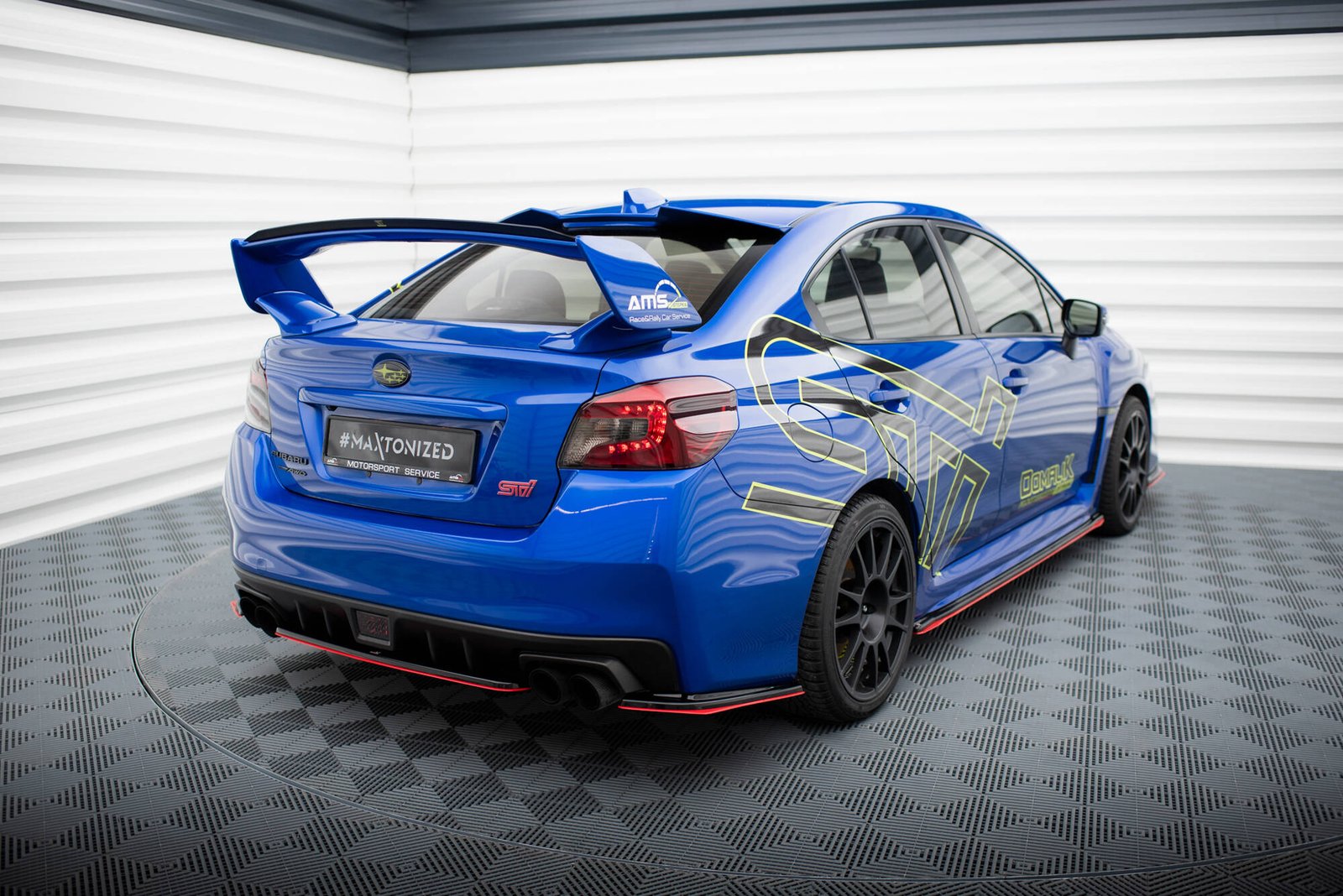 Splitters Laterales Traseros Subaru WRX STI - Imagen 2