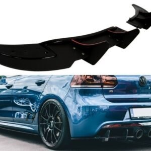 Splitters Laterales Traseros VW Golf VI R (CNC)
