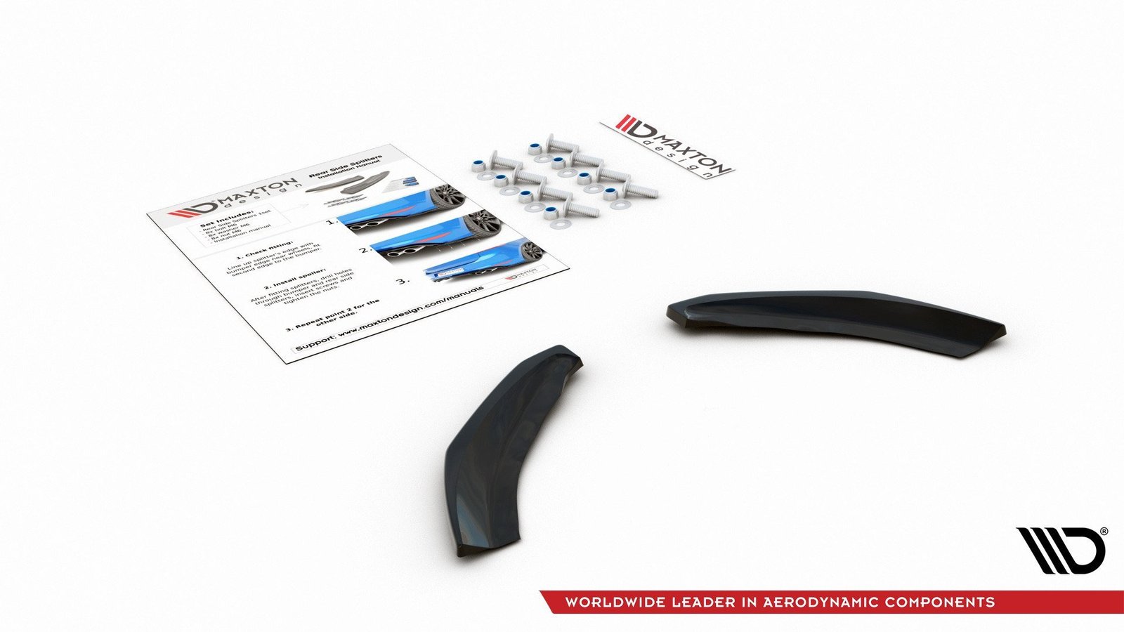 Splitters Laterales Traseros Volkswagen Polo GTI Mk6 - Imagen 9