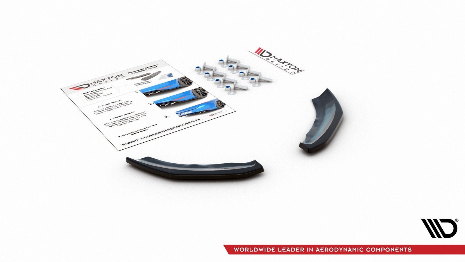 Splitters Laterales Traseros Volkswagen Polo GTI Mk6 - Imagen 10