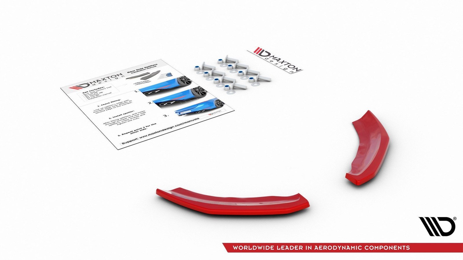 Splitters Laterales Traseros Volkswagen Polo GTI Mk6 - Imagen 4