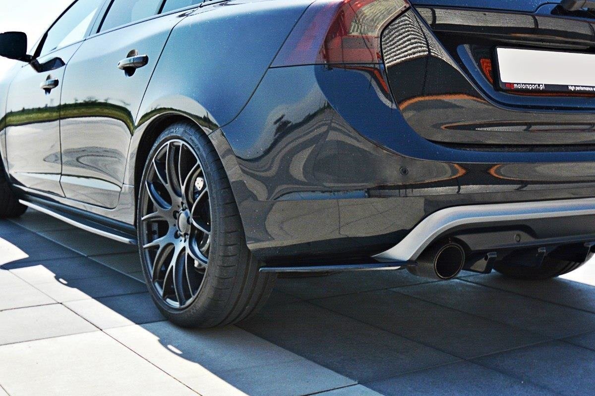 Splitters Laterales Traseros Volvo V60 Polestar Facelift - Imagen 4