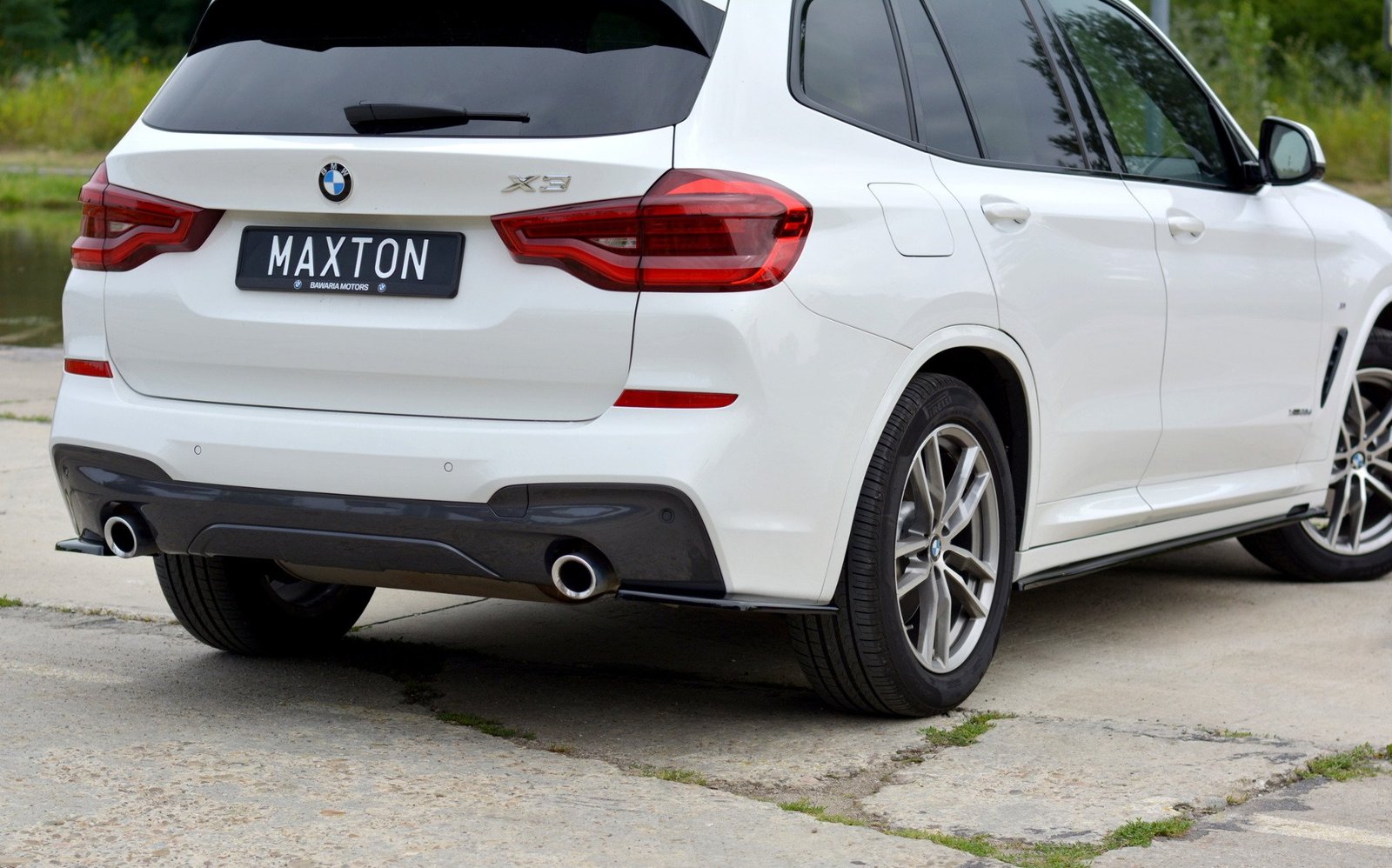 Splitters Laterales Traseros for BMW X3 G01 M-Pack - Imagen 3