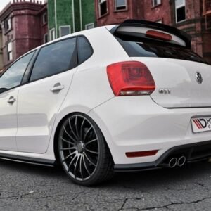 Splitter Trasero (with a vertical bar) Volkswagen Polo GTI Mk5 Facelift