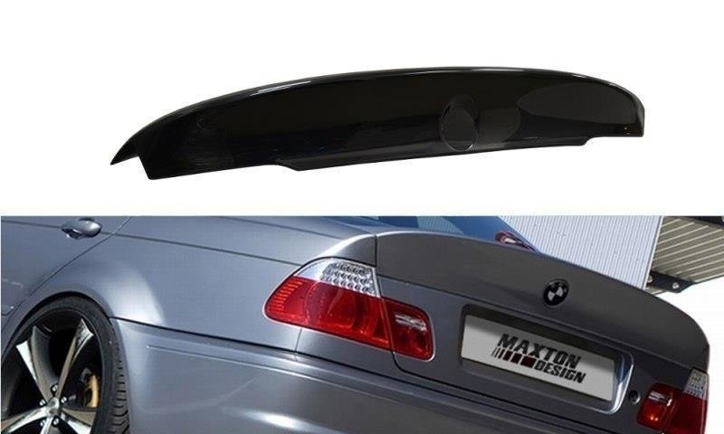 Rear Alerón / LID Extension BMW 3 E46 - 4 Door Saloon (M3 CSL Look) (for painting)
