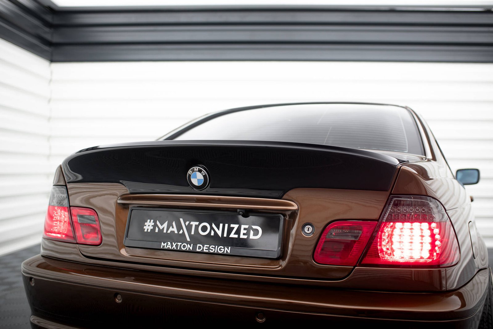 Rear Alerón / LID Extension BMW 3 E46 Coupe (M3 CSL Look) (FOR Painting)