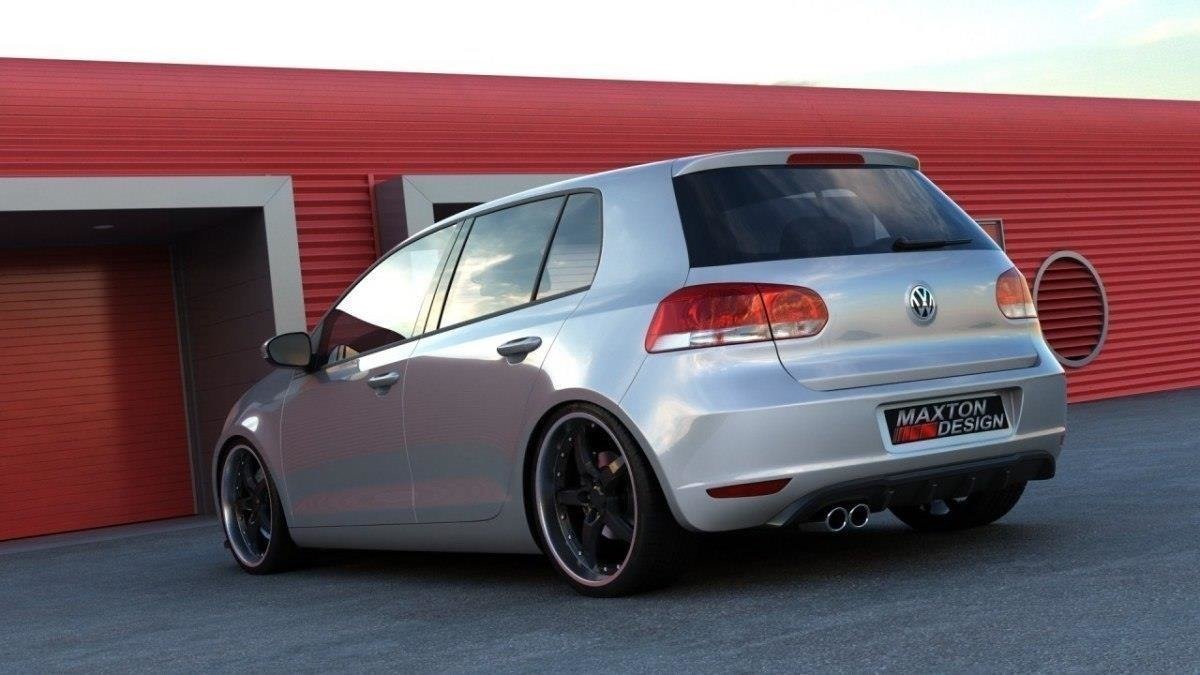 Faldón Trasero VW Golf VI With 1 Exhaust Hole