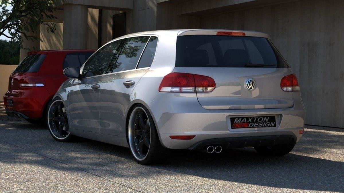 Faldón Trasero VW Golf VI With 1 Exhaust Hole - Imagen 2