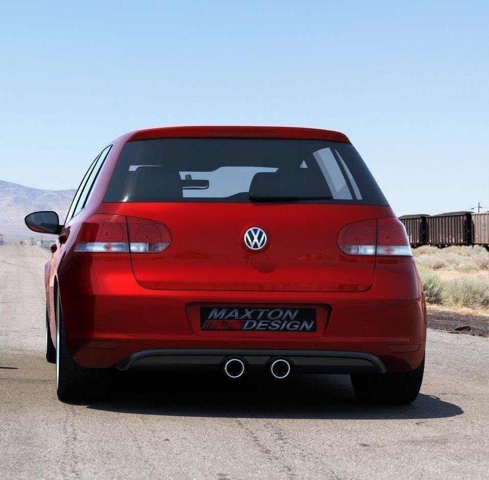 Faldón Trasero VW Golf V R32 Look for VW Golf VI - Imagen 2
