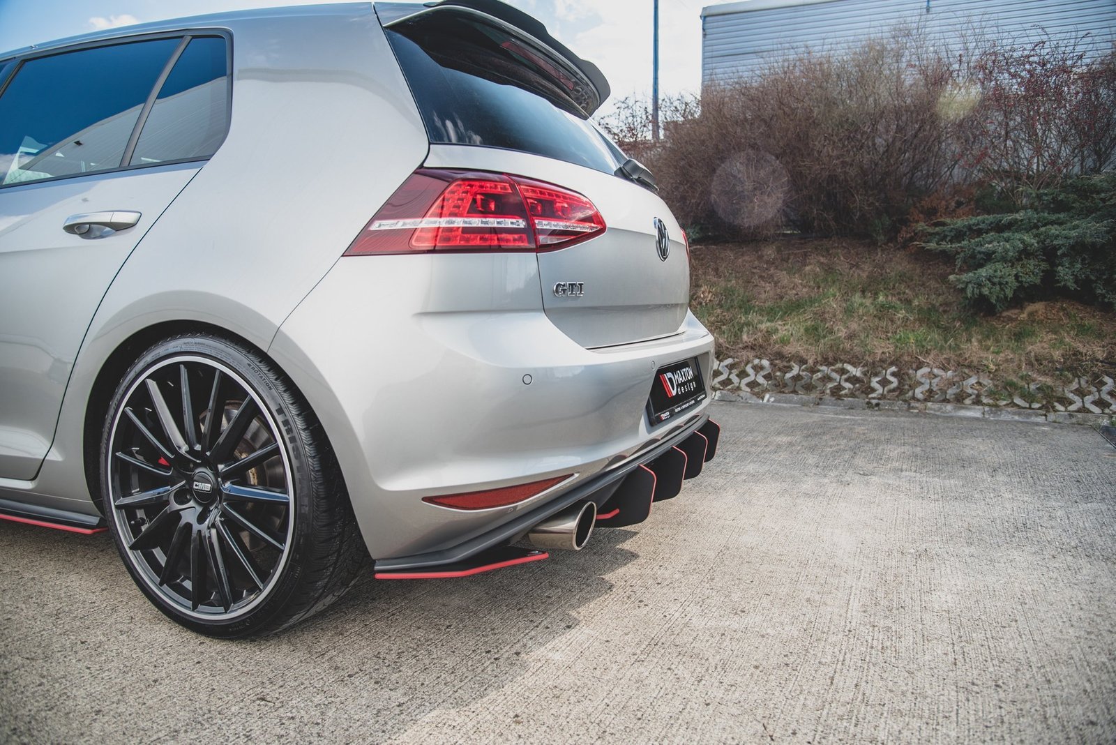 Racing Durability Splitters Laterales Traseros VW Golf 7 GTI - Imagen 8