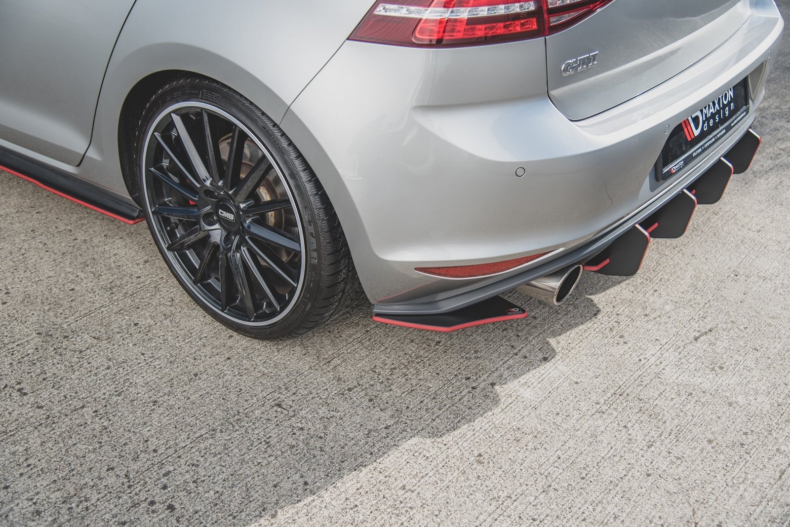 Racing Durability Splitters Laterales Traseros VW Golf 7 GTI - Imagen 9