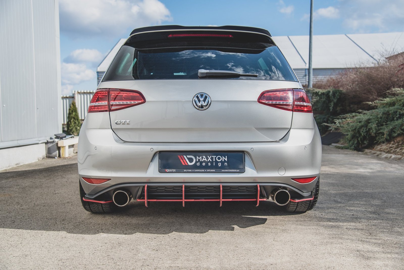 Racing Durablity Rear Diffuser VW Golf 7 GTI - Imagen 8
