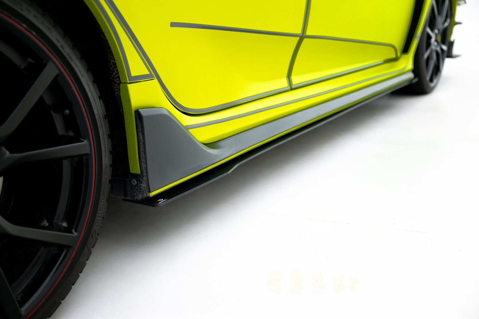Racing Faldones Laterales con Difusor Honda Civic Type-R Mk10 / Mk10 Facelift
