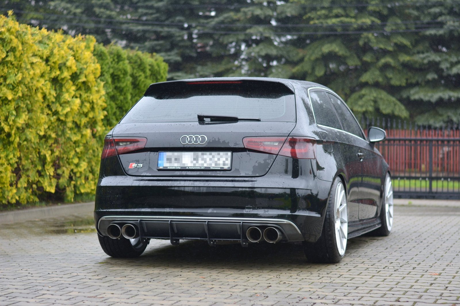 Rear Diffuser Audi S3 8V Hatchback / Sportback - Imagen 2