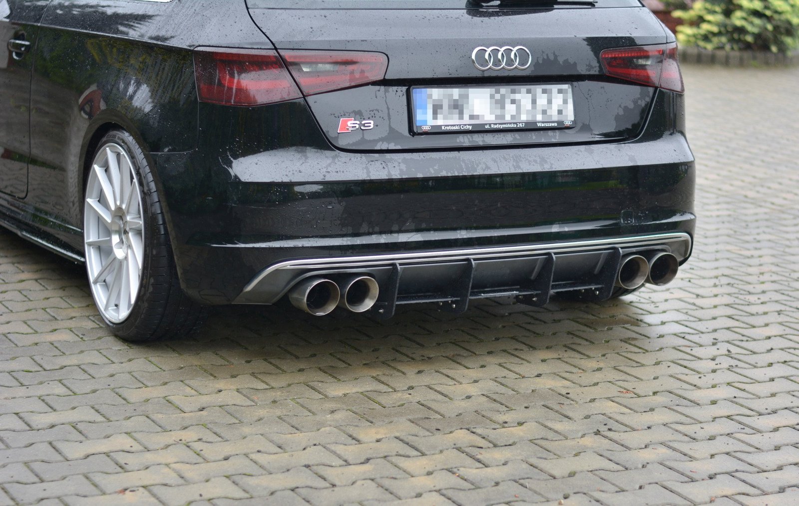 Rear Diffuser Audi S3 8V Hatchback / Sportback