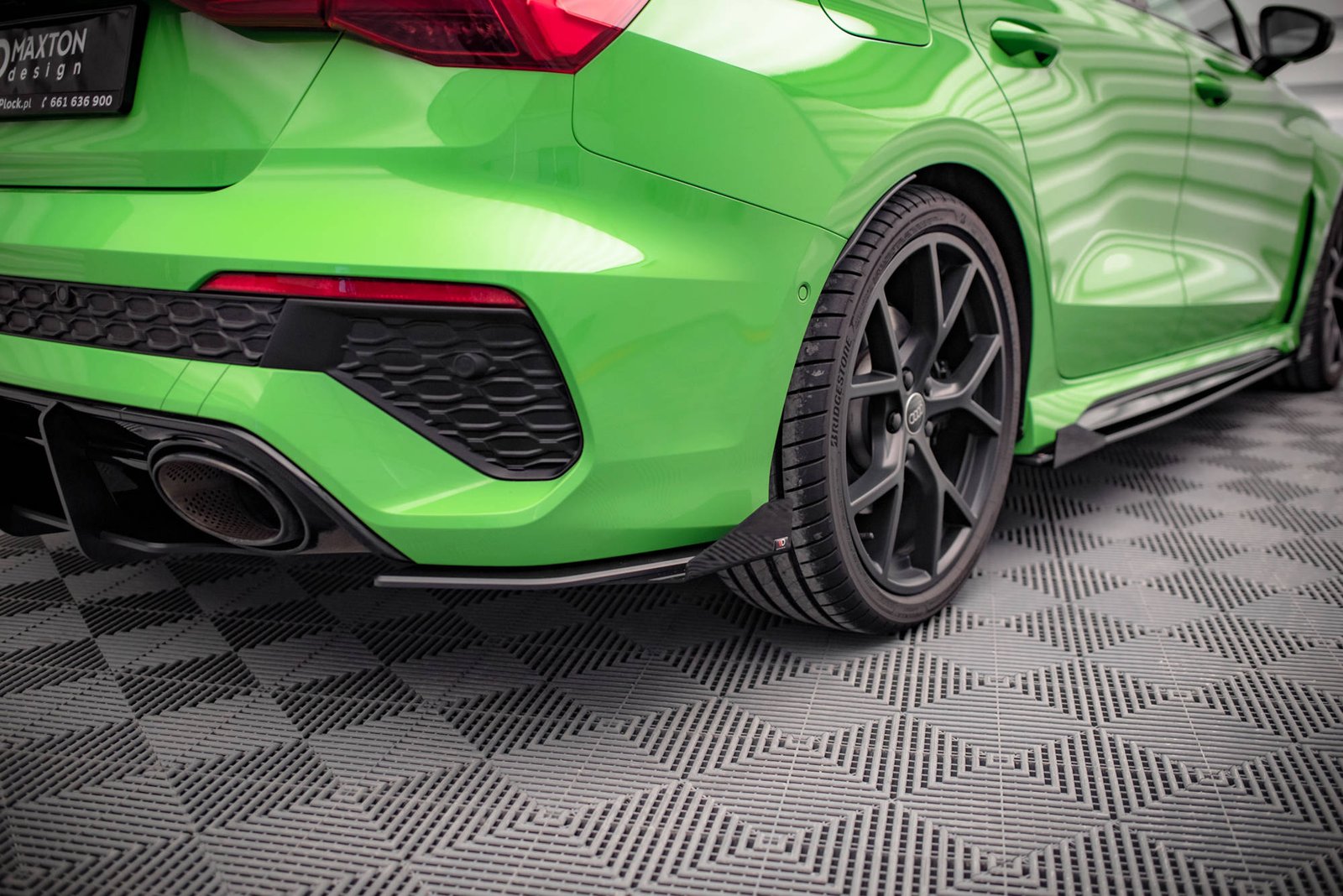 Rear Side Flaps Aerodinámicos Audi RS3 Sedan 8Y