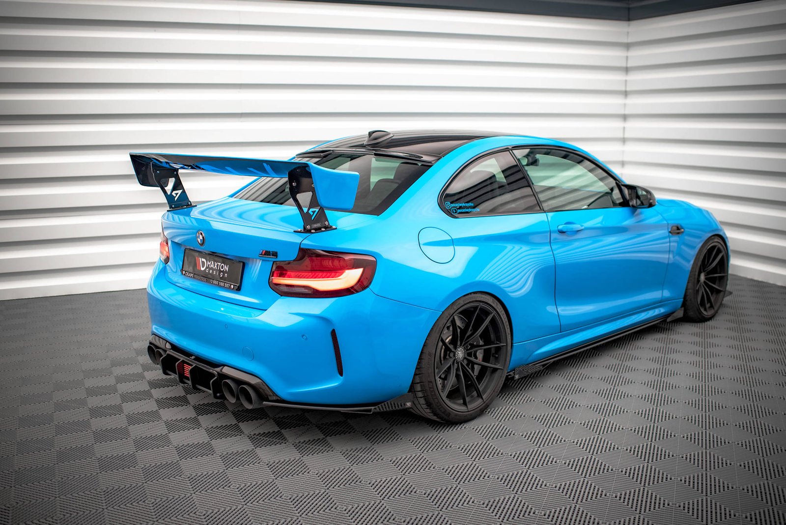 Rear Side Flaps Aerodinámicos BMW M2 F87