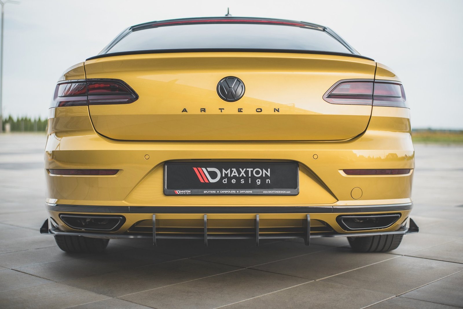 Rear Side Flaps Aerodinámicos Volkswagen Arteon R-Line Sedan / Shooting Brake Mk1 - Imagen 4