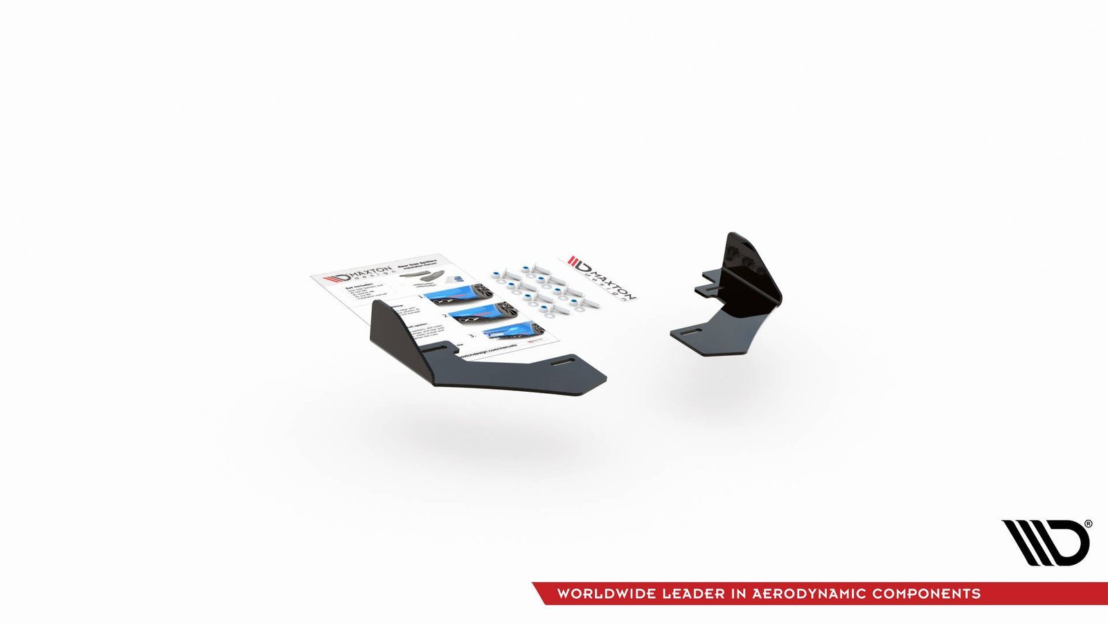 Rear Side Flaps Aerodinámicos Volkswagen Polo GTI Mk6 - Imagen 5