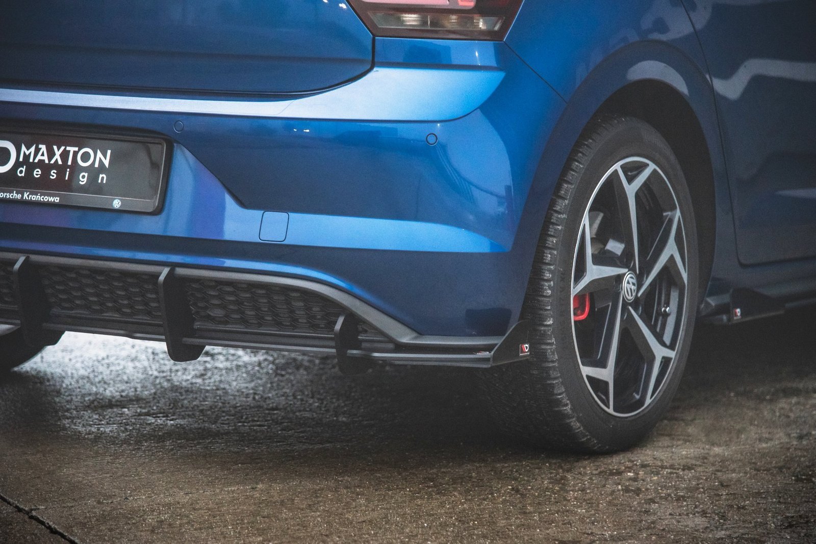 Rear Side Flaps Aerodinámicos Volkswagen Polo GTI Mk6