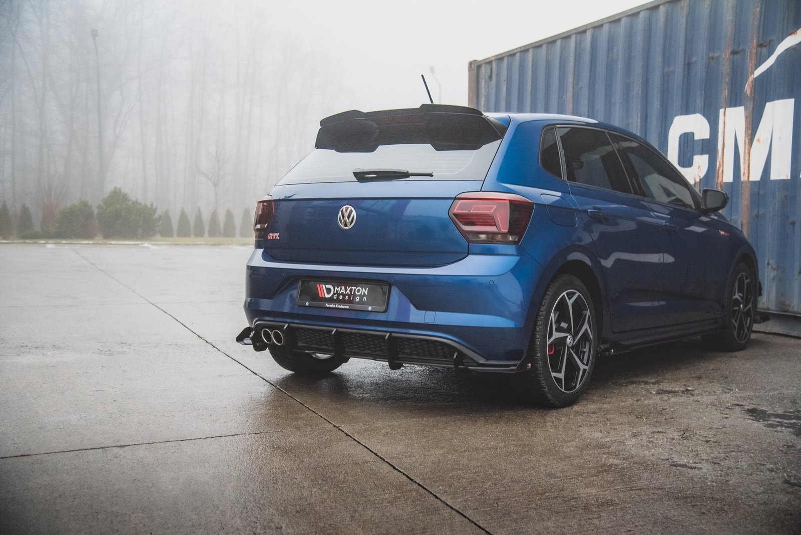 Rear Side Flaps Aerodinámicos Volkswagen Polo GTI Mk6 - Imagen 2