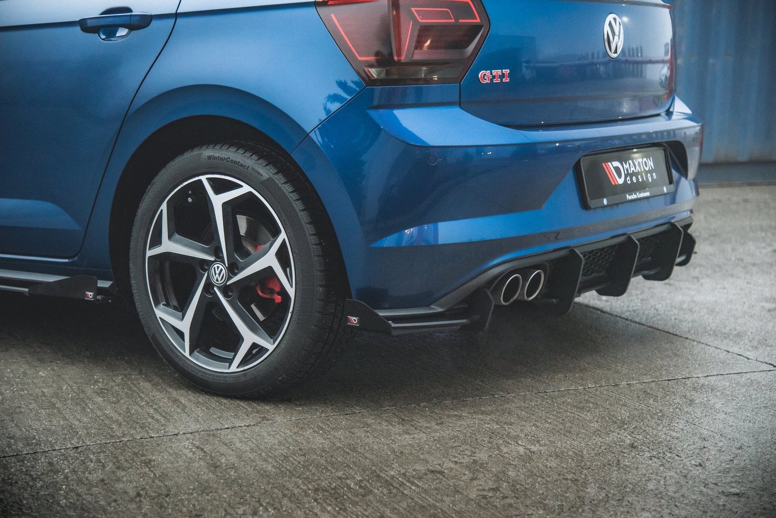 Rear Side Flaps Aerodinámicos Volkswagen Polo GTI Mk6 - Imagen 3