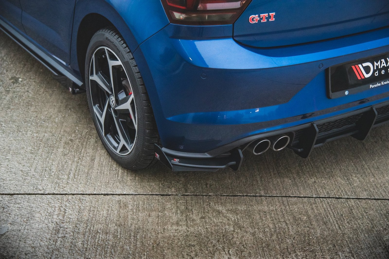 Rear Side Flaps Aerodinámicos Volkswagen Polo GTI Mk6 - Imagen 4
