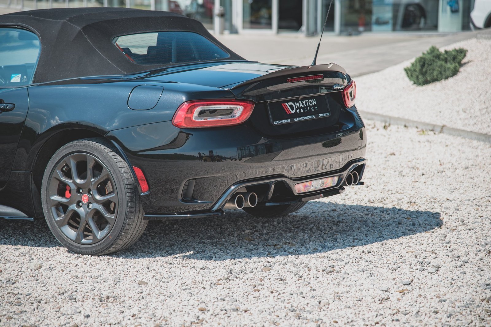 Splitters Laterales Traseros Abarth 124 Spider