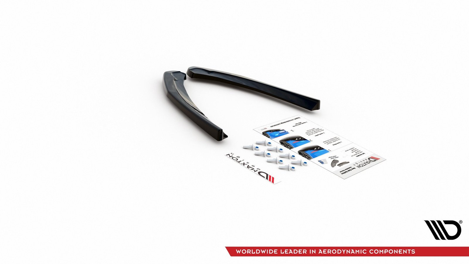 Splitters Laterales Traseros Abarth 124 Spider - Imagen 6