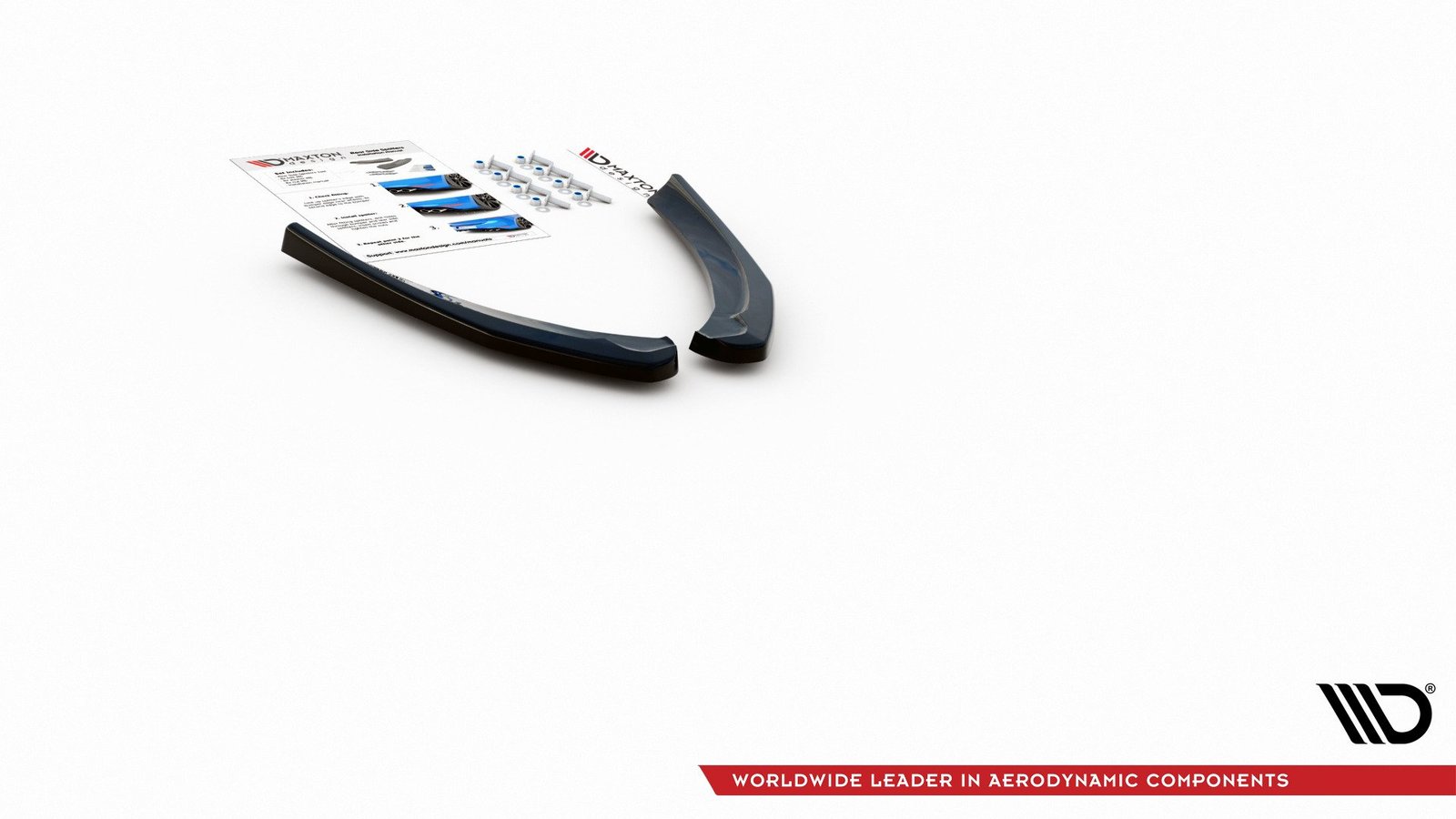 Splitters Laterales Traseros Abarth 124 Spider - Imagen 7