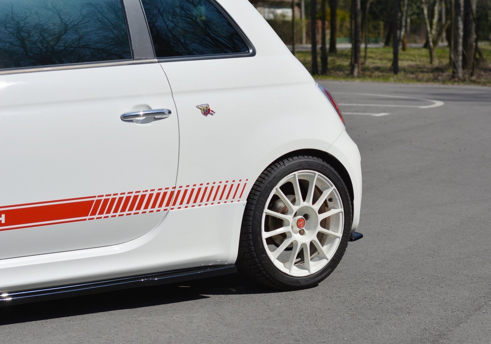 Splitters Laterales Traseros Abarth 500 Mk1 - Imagen 3