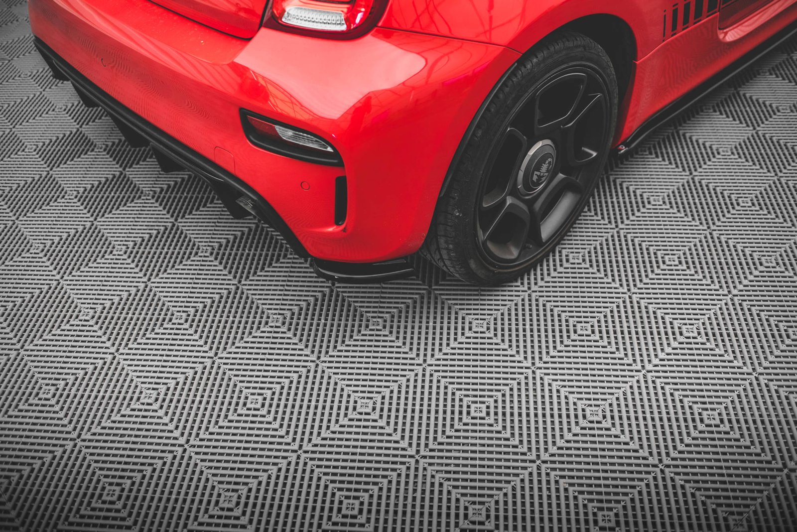Splitters Laterales Traseros Abarth 595 Mk1 Facelift