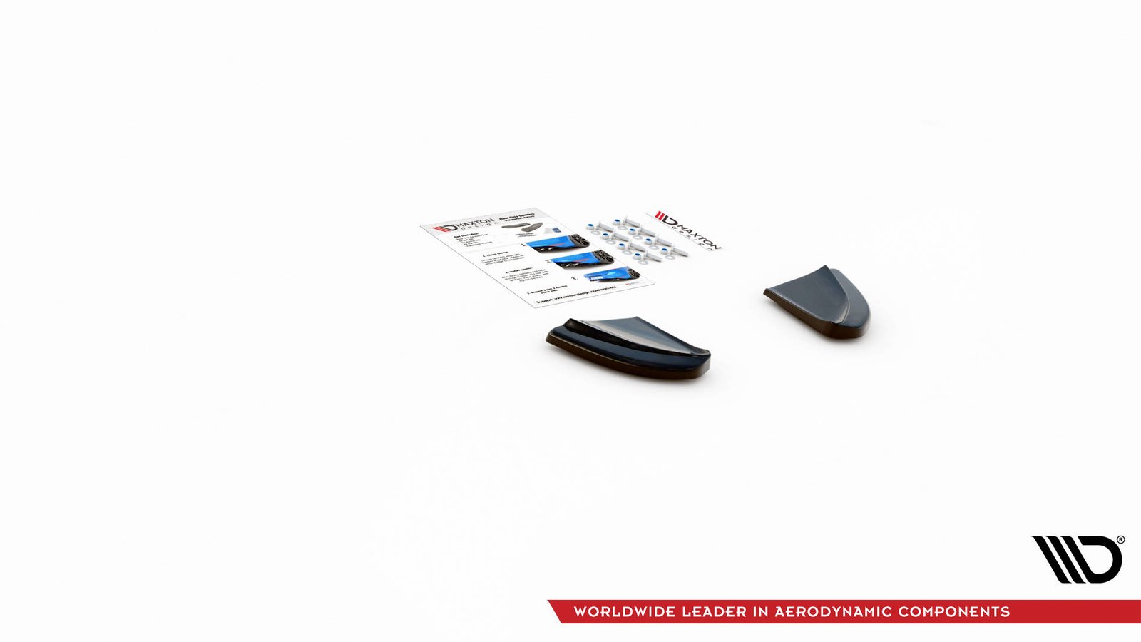 Splitters Laterales Traseros Abarth 595 Mk1 Facelift - Imagen 3