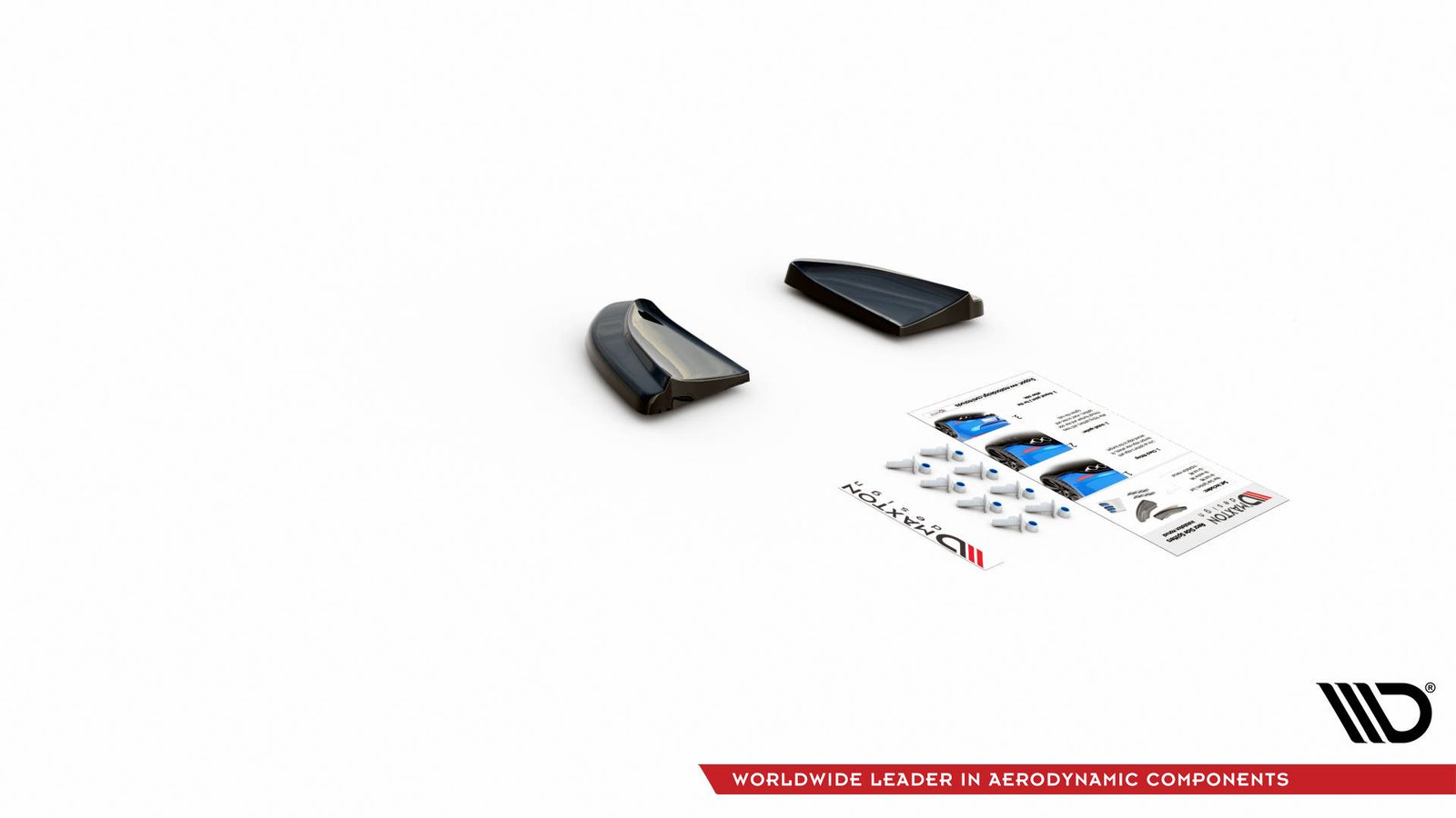 Splitters Laterales Traseros Abarth 595 Mk1 Facelift - Imagen 4