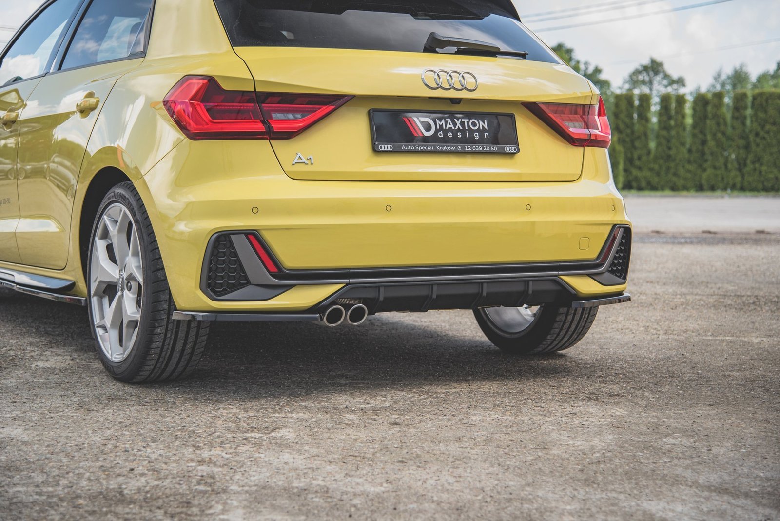 Splitters Laterales Traseros Audi A1 S-Line GB - Imagen 4