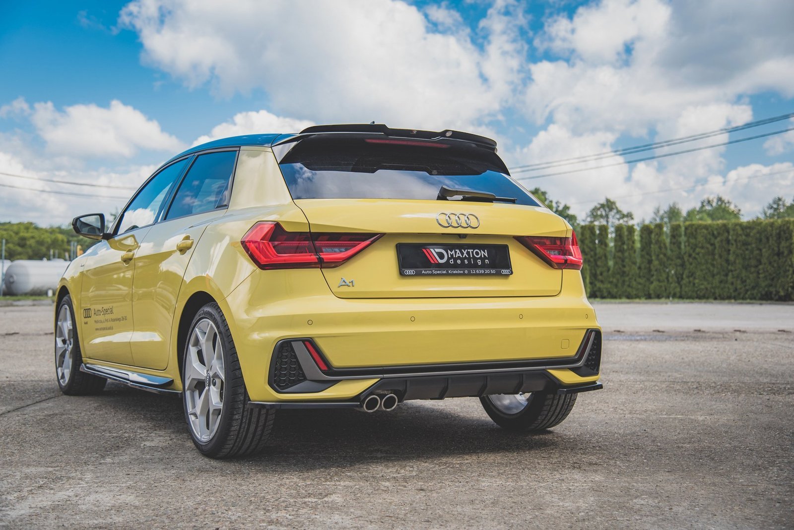 Splitters Laterales Traseros Audi A1 S-Line GB - Imagen 5