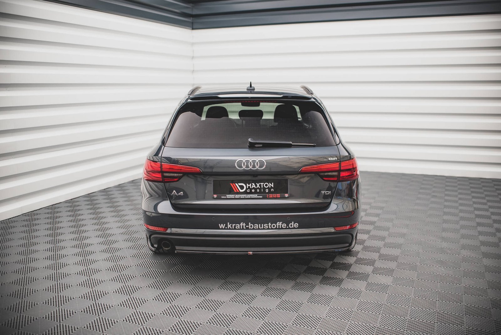 Splitters Laterales Traseros Audi A4 B9 - Imagen 2