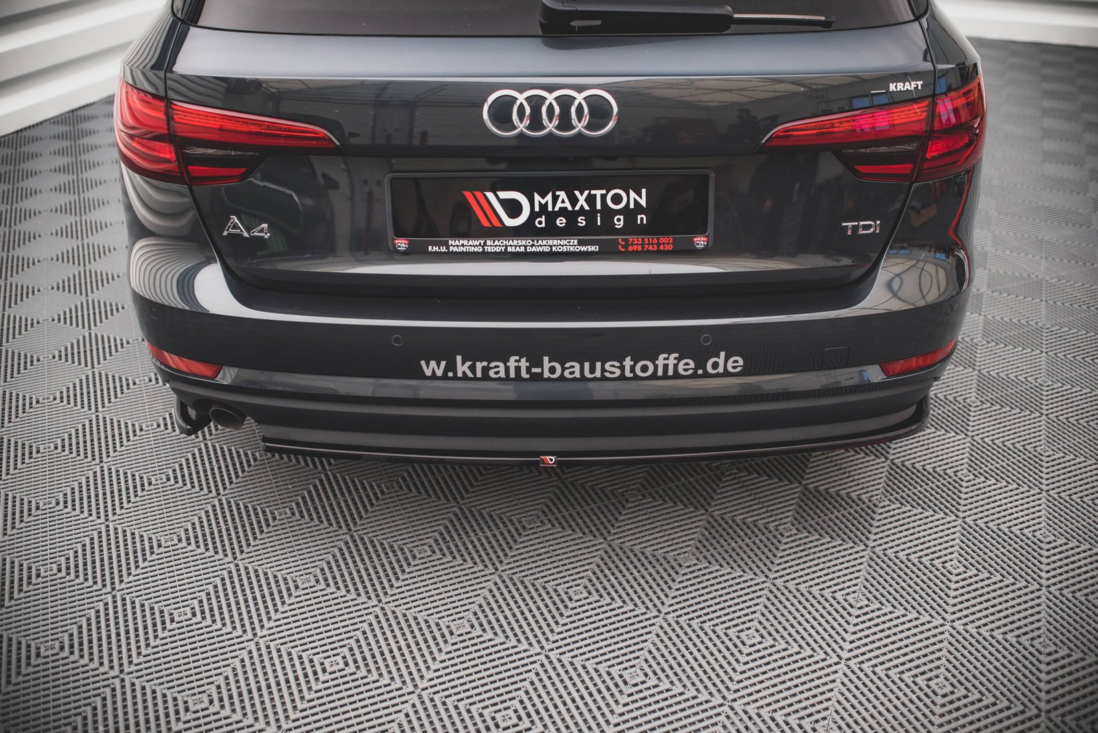 Splitters Laterales Traseros Audi A4 B9 - Imagen 3