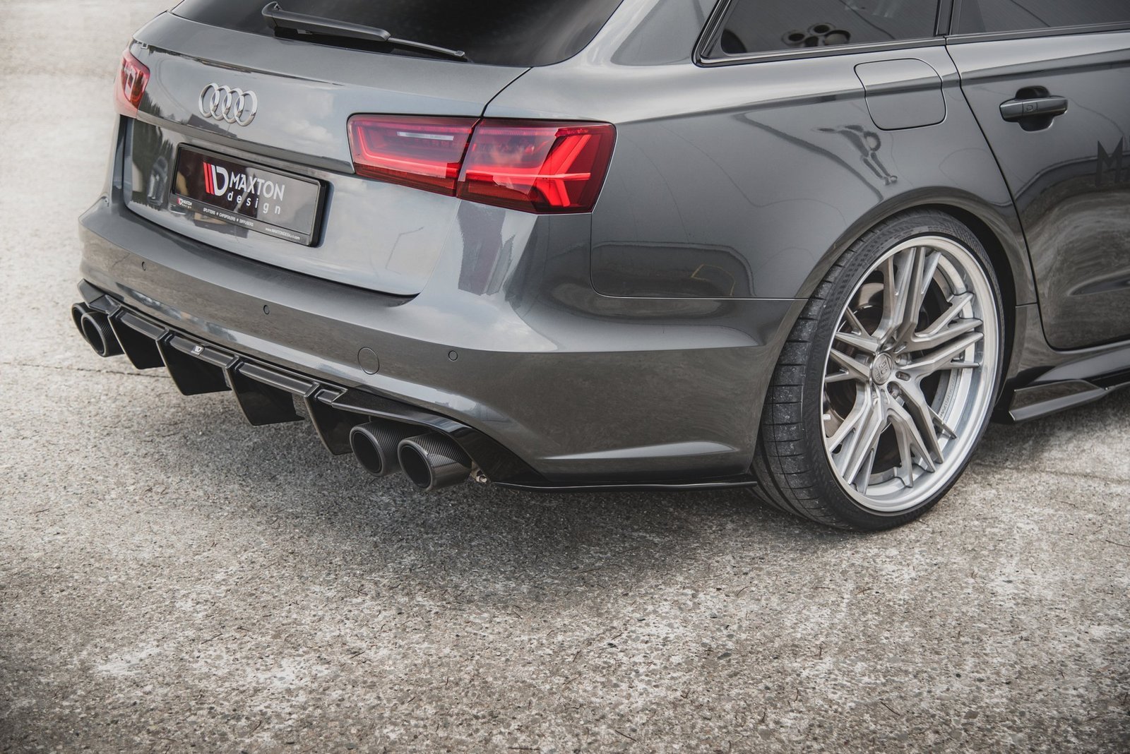 Splitters Laterales Traseros Audi A6 / A6 C7 S-line/ S6 C7 Facelift - Imagen 5