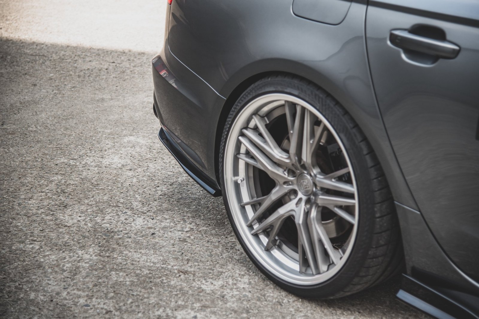 Splitters Laterales Traseros Audi A6 / A6 C7 S-line/ S6 C7 Facelift - Imagen 4